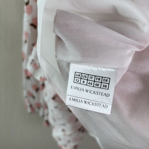 Emilia Wickstead Mona Floral Mini Dress - Picture 7 of 9